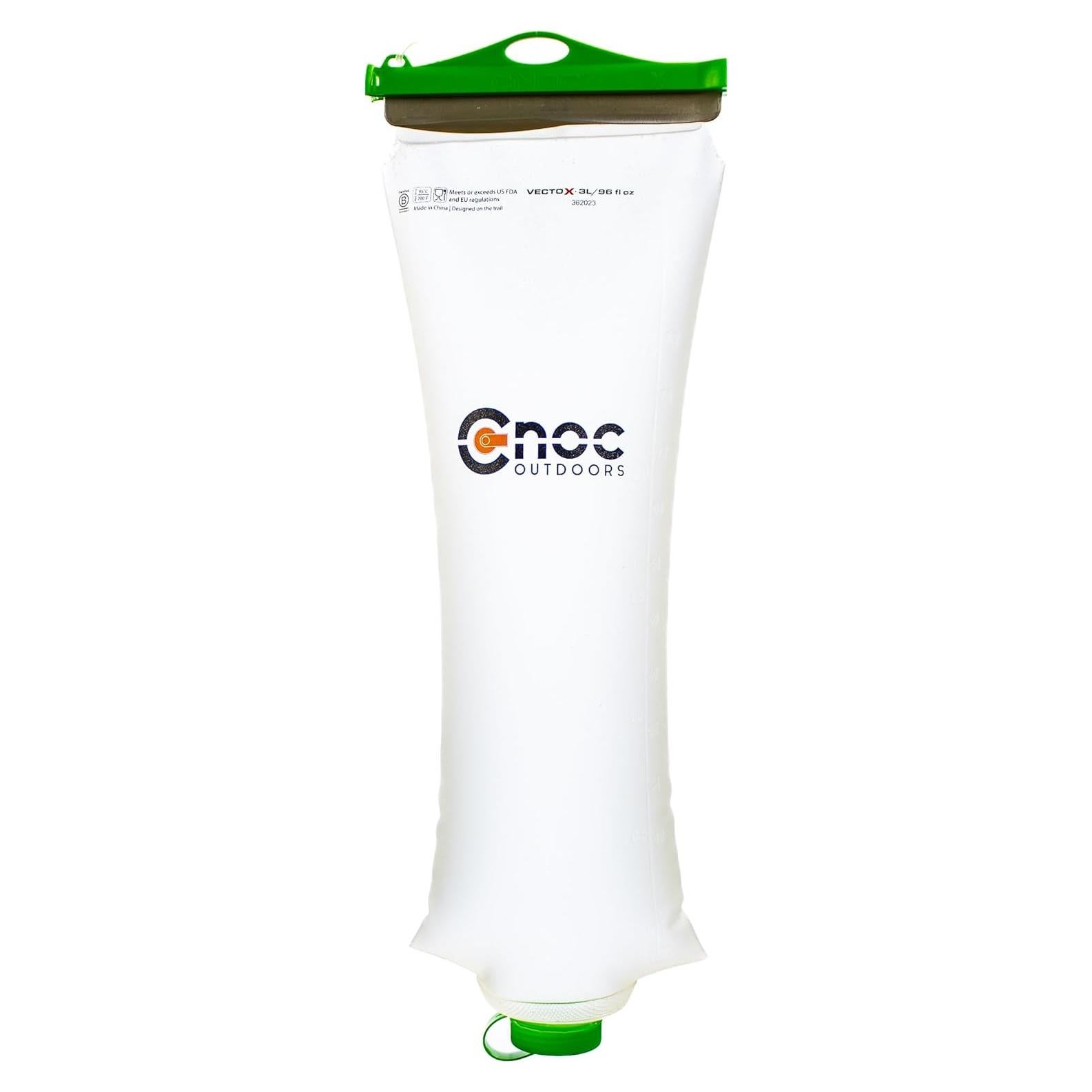 Contenedor de Agua VectoX 3L Cnoc Outdoors Verde Rosca 42mm