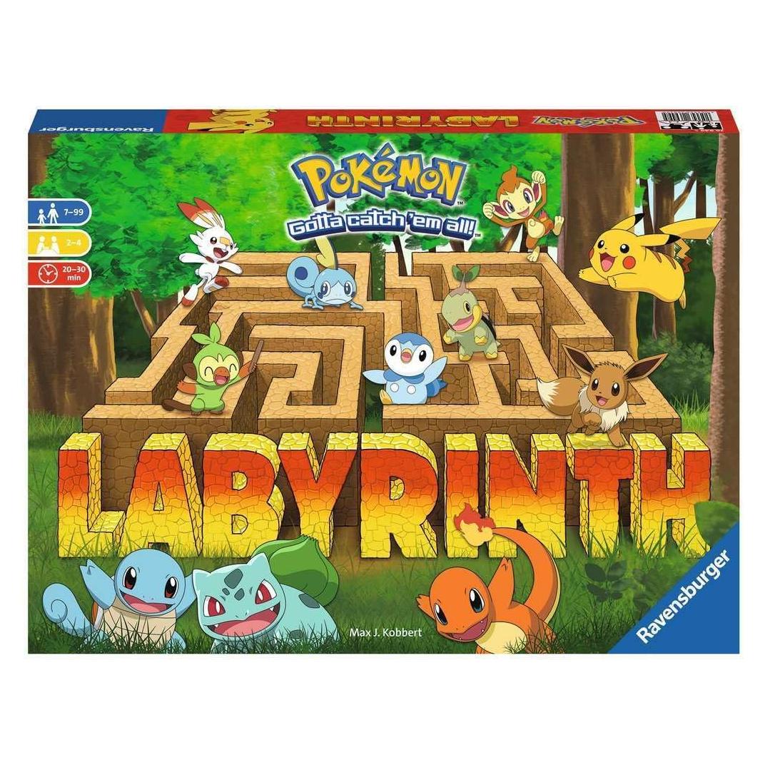 Laberinto Pokémon Ravensburger - Juego de mesa familiar