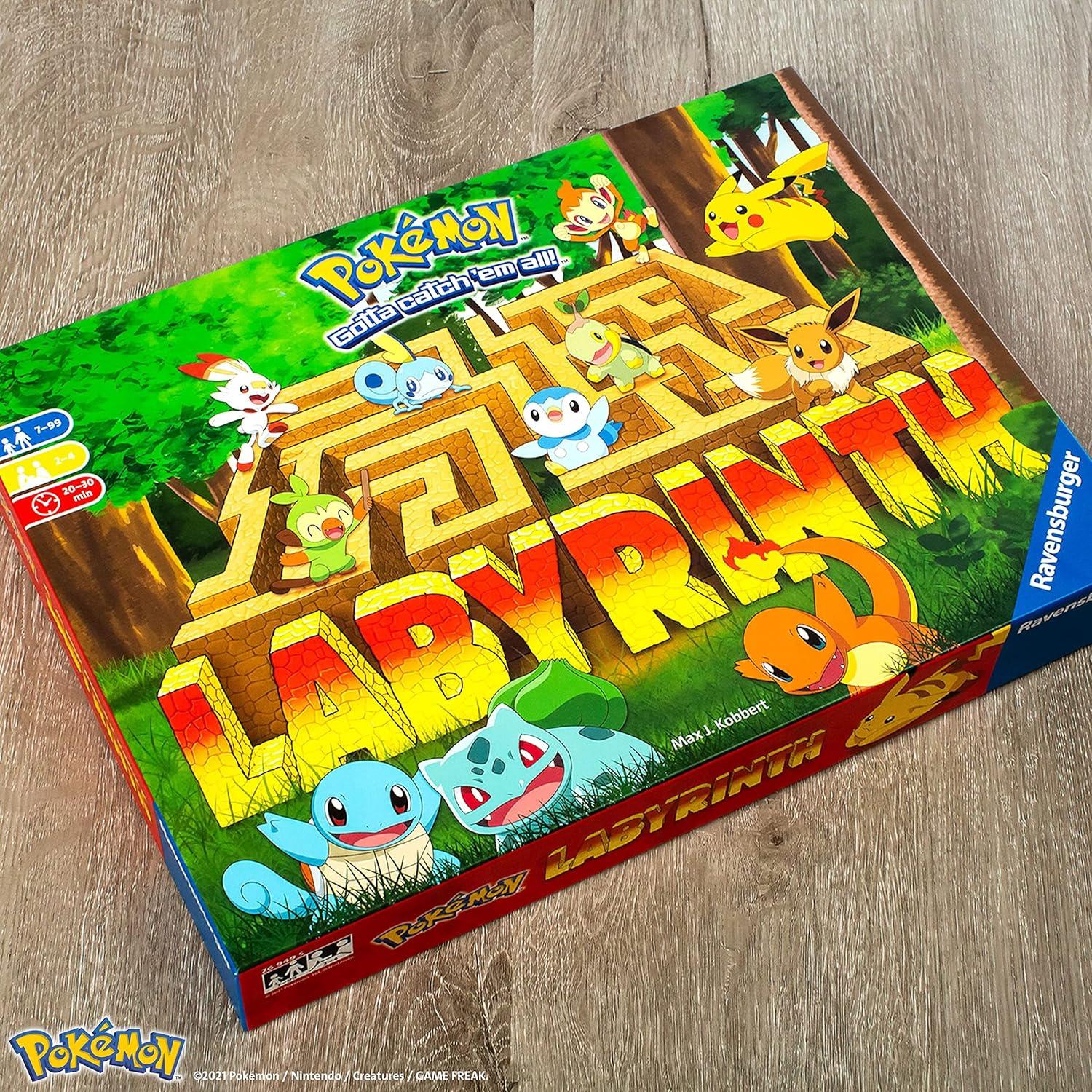 Laberinto Pokémon Ravensburger - Juego de mesa familiar