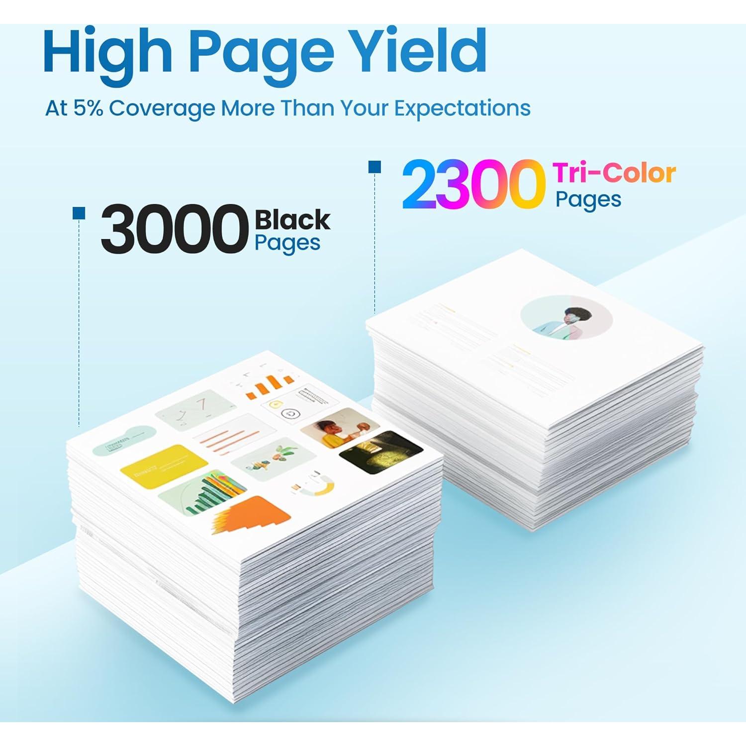 Cartuchos de Tóner TN229XL Statago para Brother - Paquete de 4