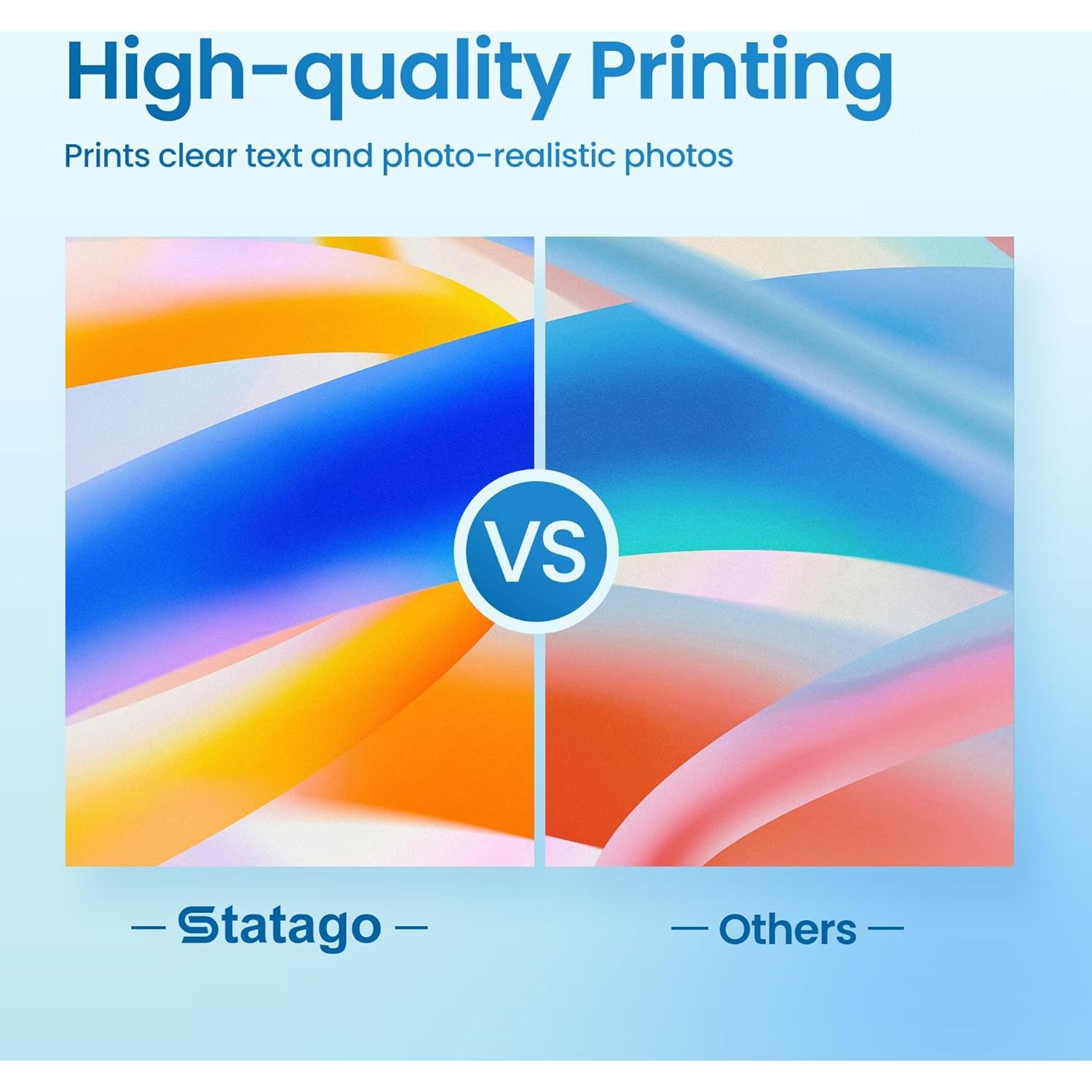 Cartuchos de Tóner TN229XL Statago para Brother - Paquete de 4