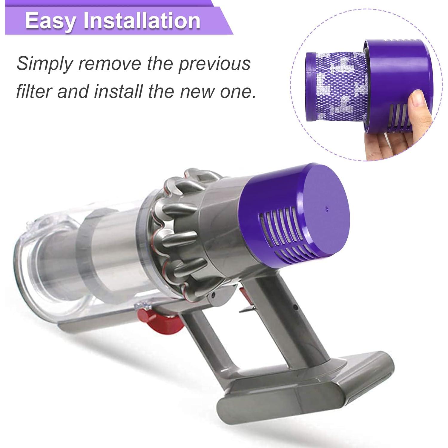 Filtros HEPA Reemplazo para Aspiradora Dyson V10 - 2 Piezas