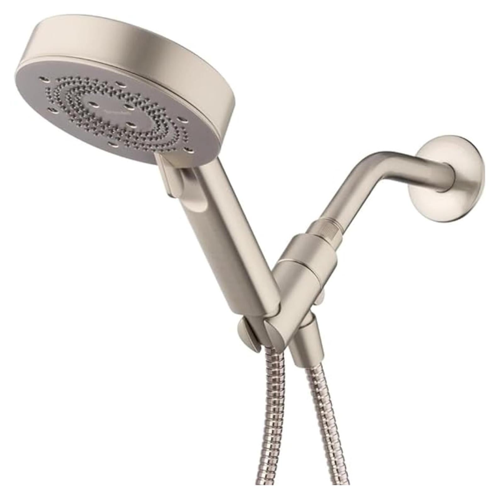 Cabezal de Ducha de Mano Brondell Nebia Yuba Níquel Cepillado 5 Configuraciones