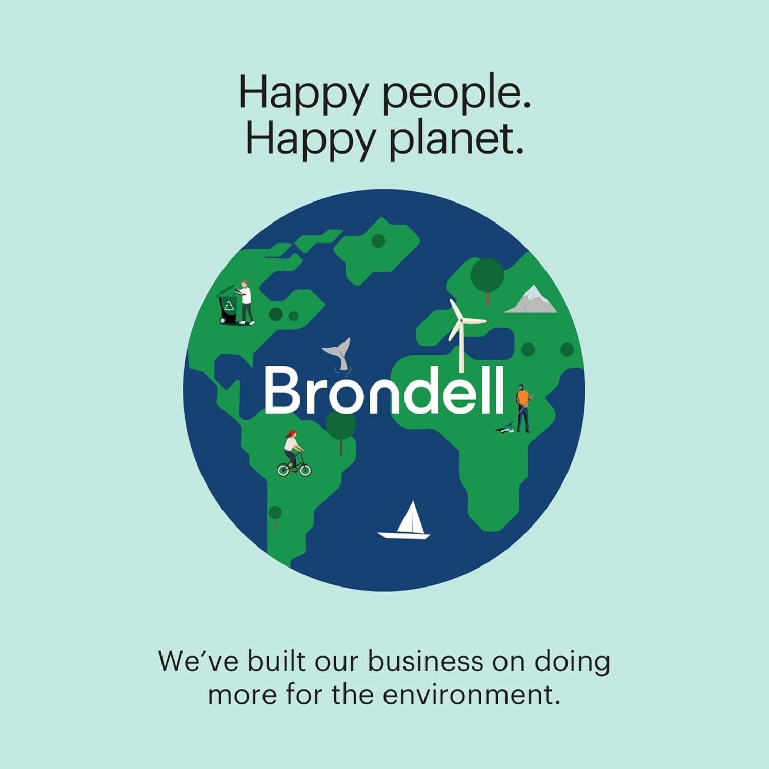 Cabezal de Ducha de Mano Brondell Nebia Yuba Níquel Cepillado 5 Configuraciones