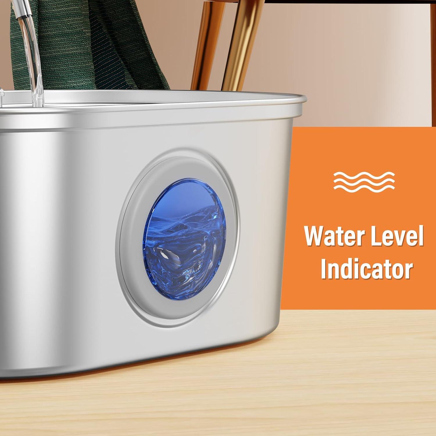 Fuente de Agua Automática para Gatos Lawfery 3.2L Acero Inoxidable