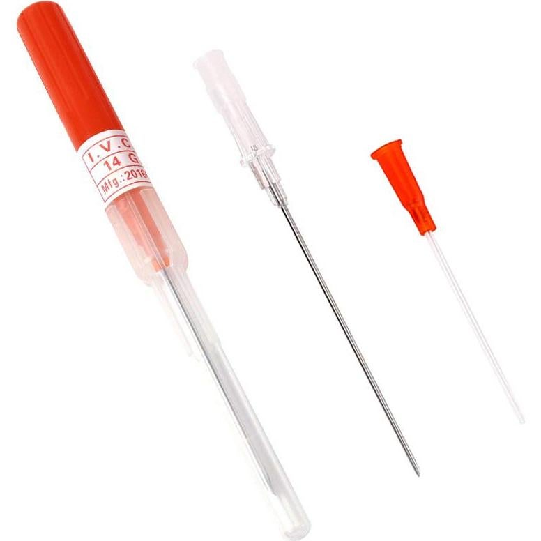 Paquete de 5 agujas de perforación 14G Xiboya 6.99 cm