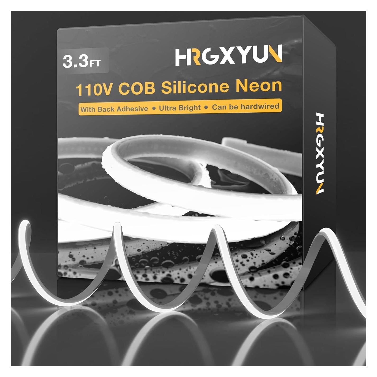 Tira de LED COB 1m HRG Luz Fría Regulable Silicona