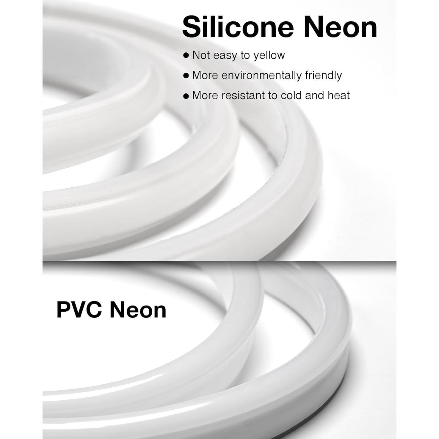 Tira de LED COB 1m HRG Luz Fría Regulable Silicona