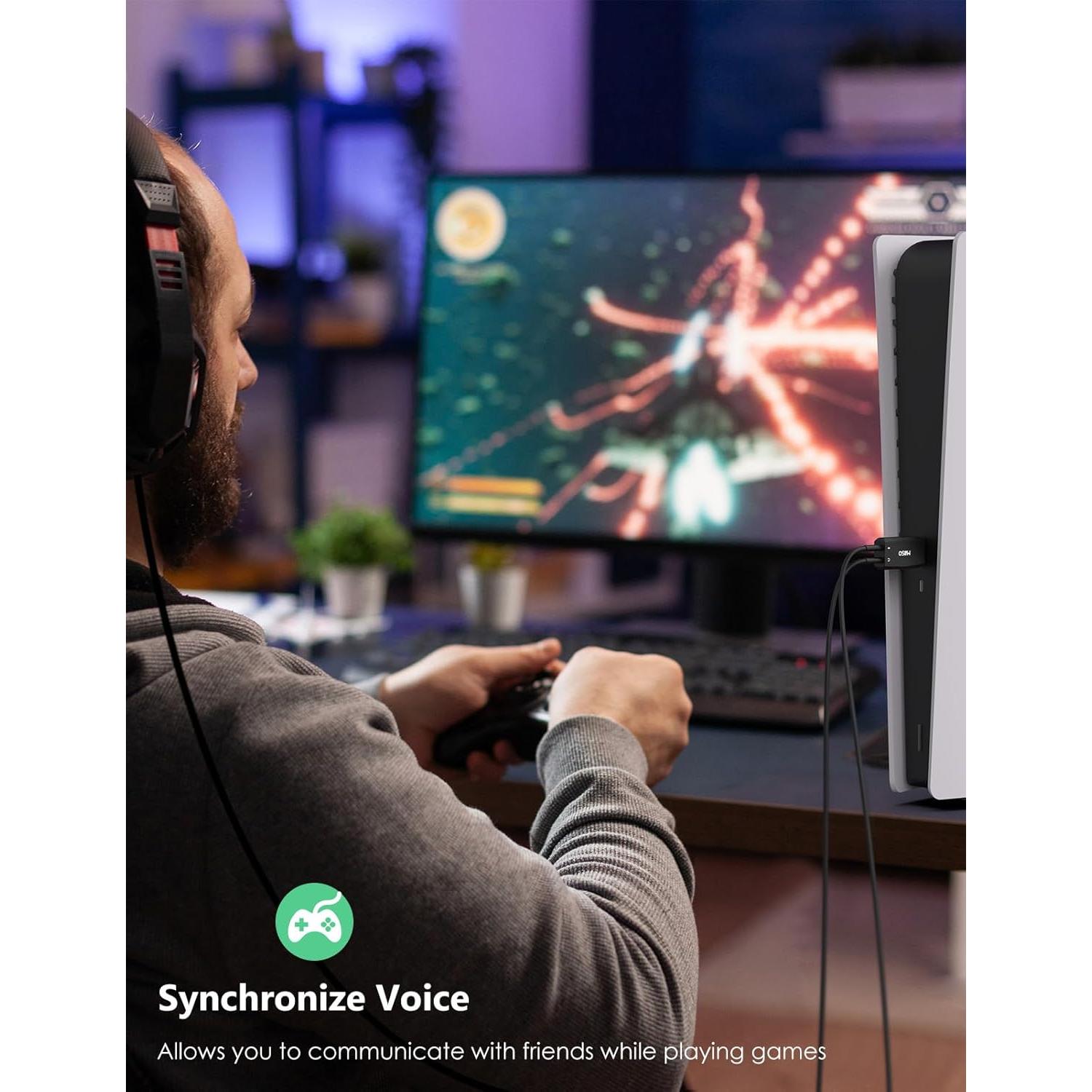 Adaptador USB a 3.5mm MillSO - Tarjeta de Sonido Externa