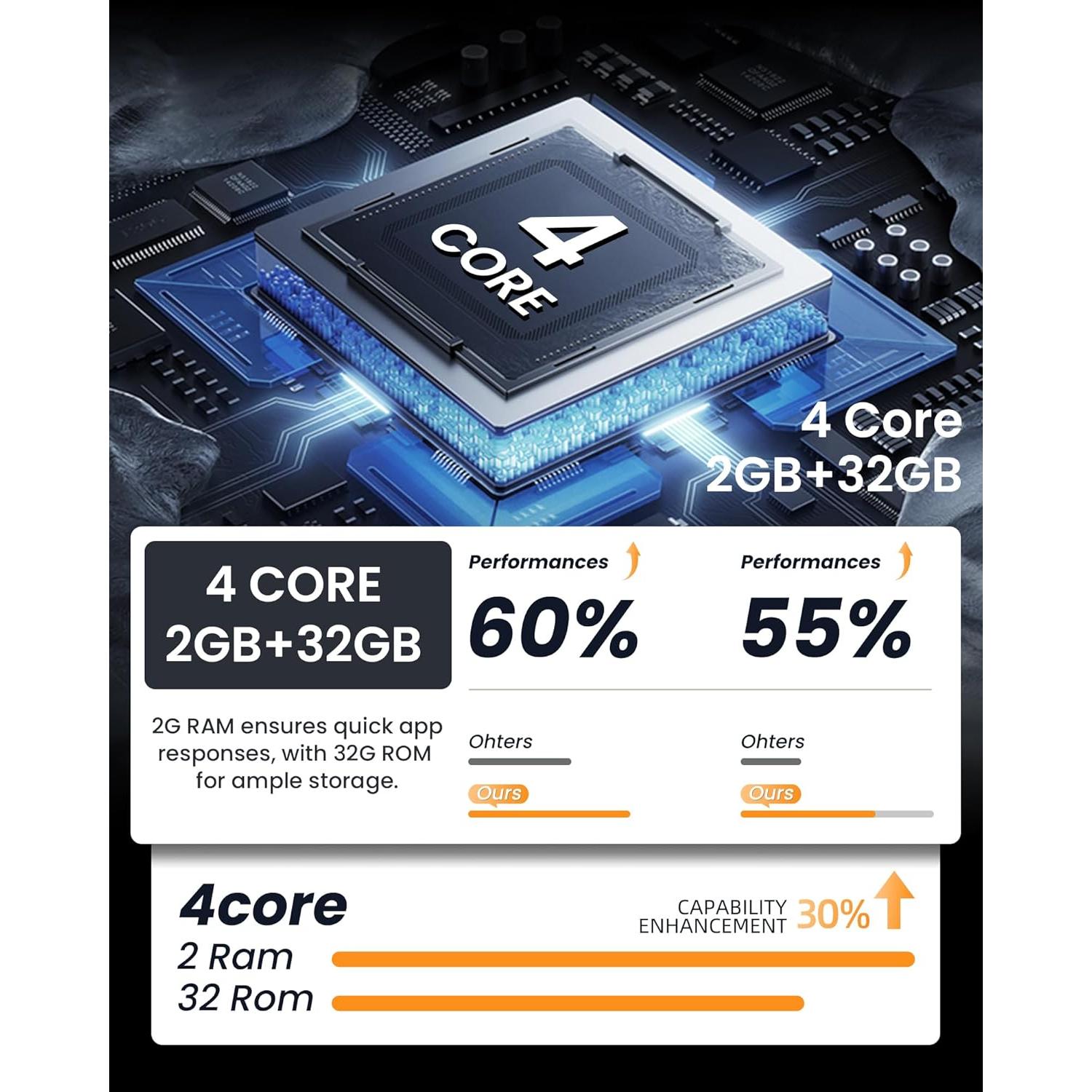 Estéreo de Coche Android 12 Fortdows 10.4" GPS Bluetooth para Ford Focus 2012-2018