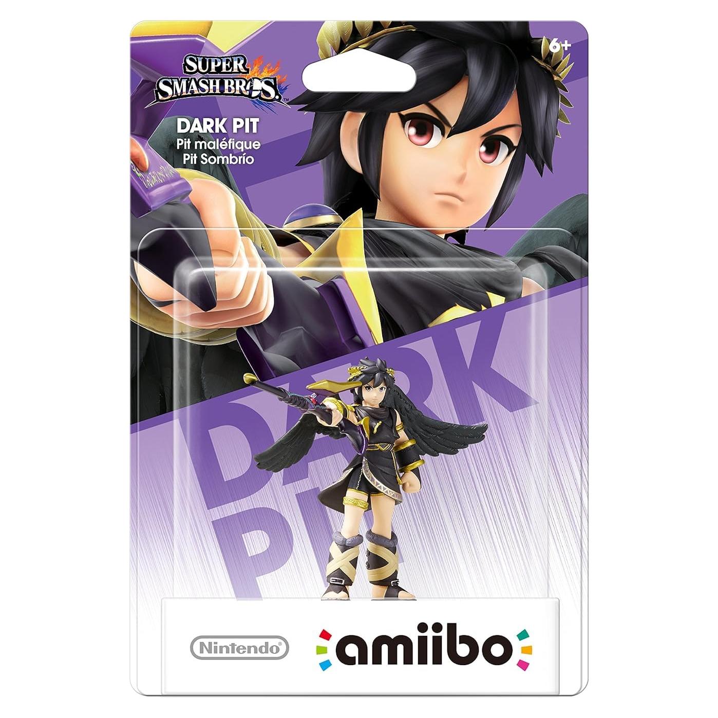 Amiibo Dark Pit Nintendo 19x12x8 cm para Switch