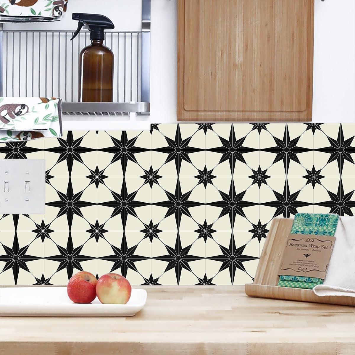 16 Pegatinas Decorativas Jacklove 15x15 cm Impermeables