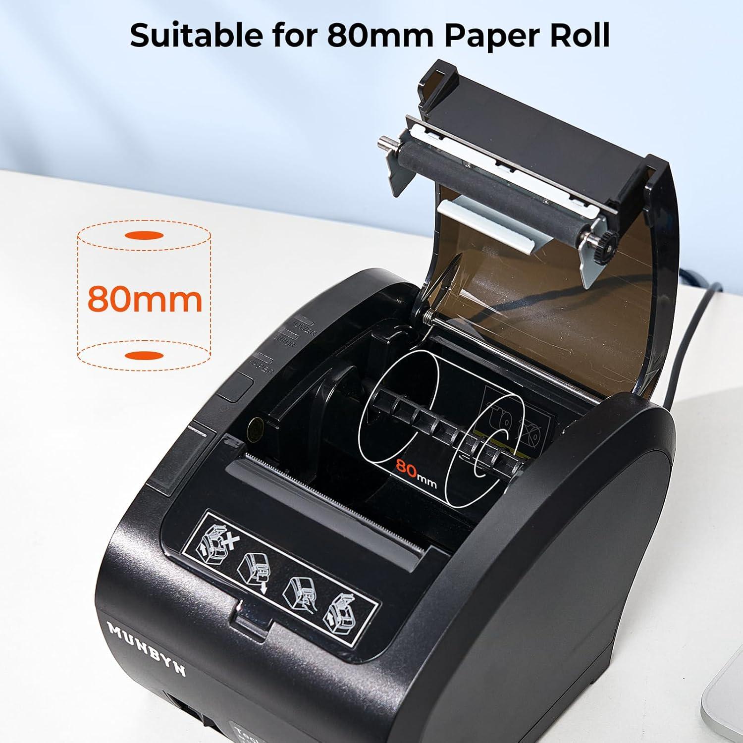 Impresora Térmica de Recibos MUNBYN P047 Bluetooth 80mm