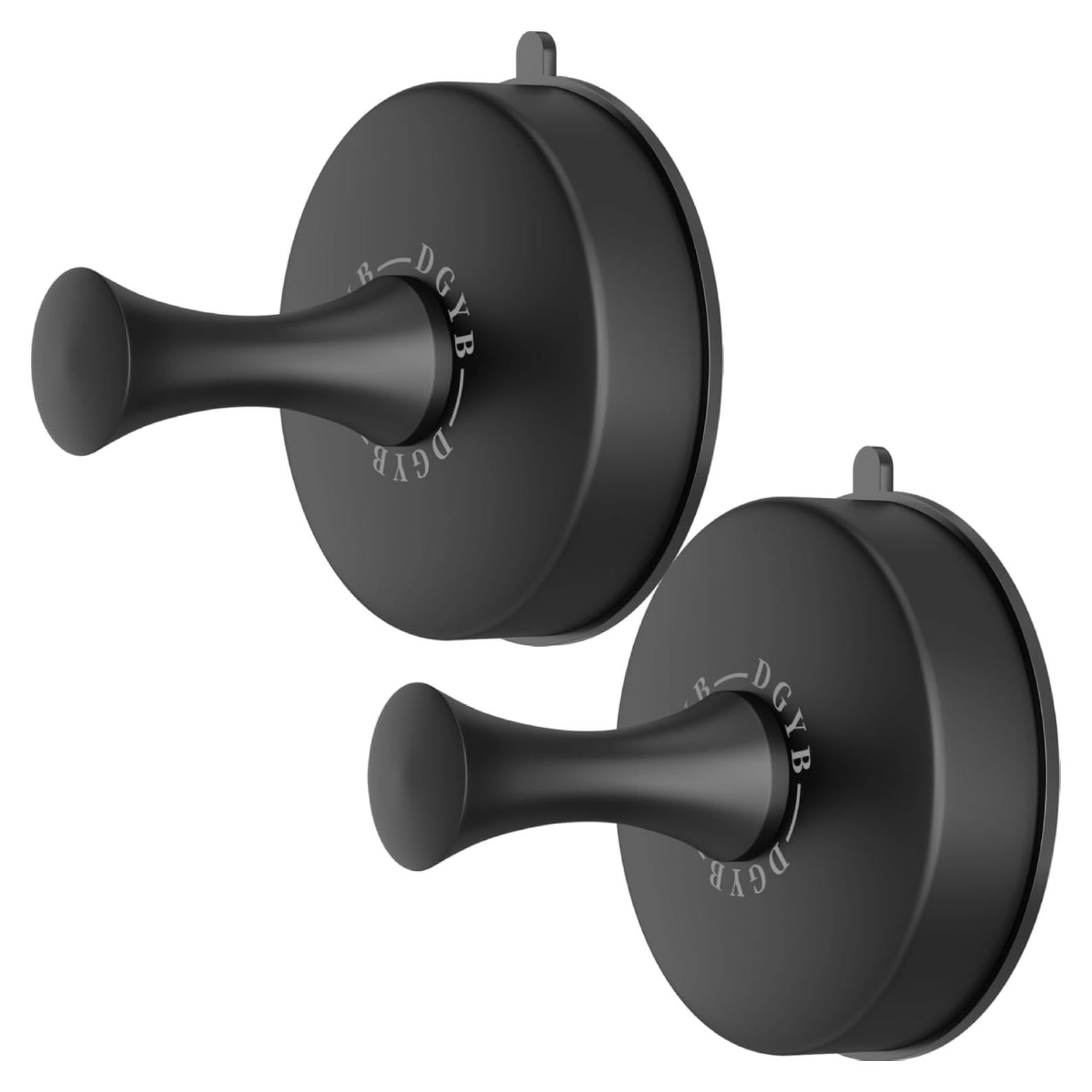Ganchos de Ventosa DGYB para Ducha - Acero Inoxidable, 2 Pcs