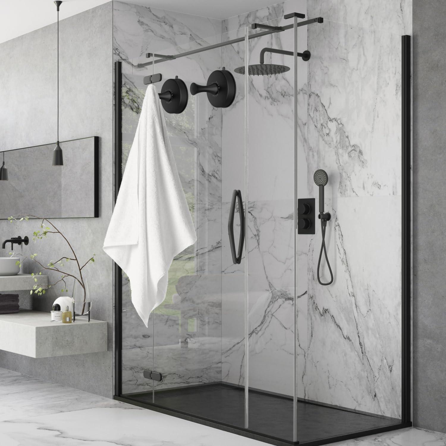 Ganchos de Ventosa DGYB para Ducha - Acero Inoxidable, 2 Pcs