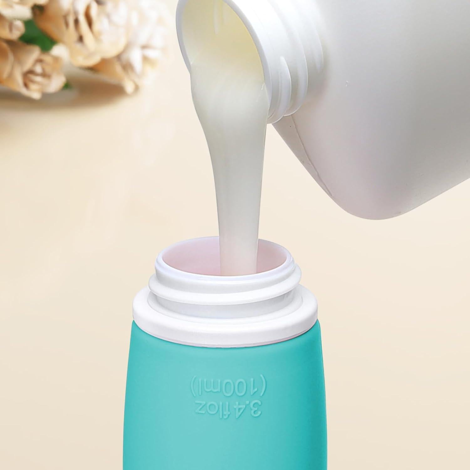 Bolsa de Aseo TSA PACKISM con 8 Botellas Silicona 100ml