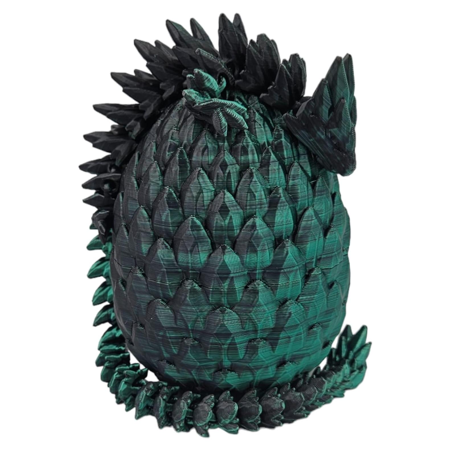 Huevo de Dragón 3D Articulado - Dragón de Gema 31.75 cm