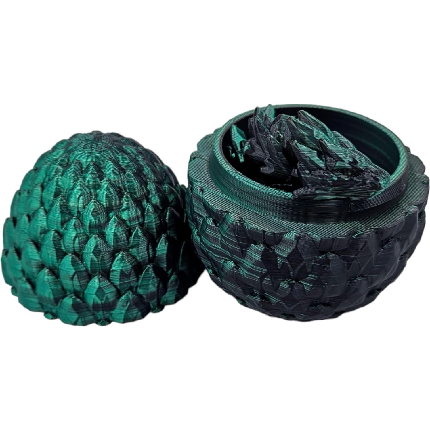 Huevo de Dragón 3D Articulado - Dragón de Gema 31.75 cm