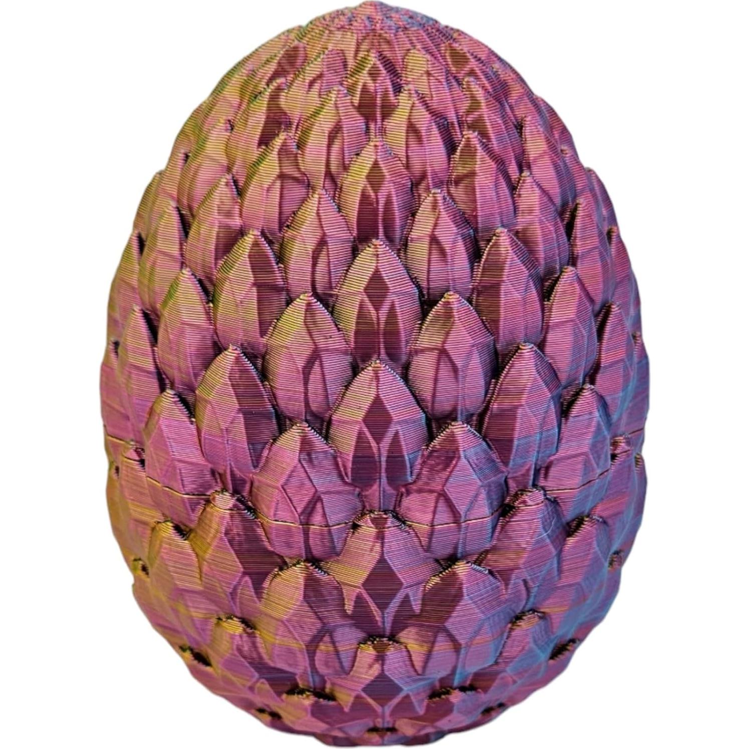 Huevo Dragón Sorpresa 3D Articulado - Dragón de Gema 33 cm