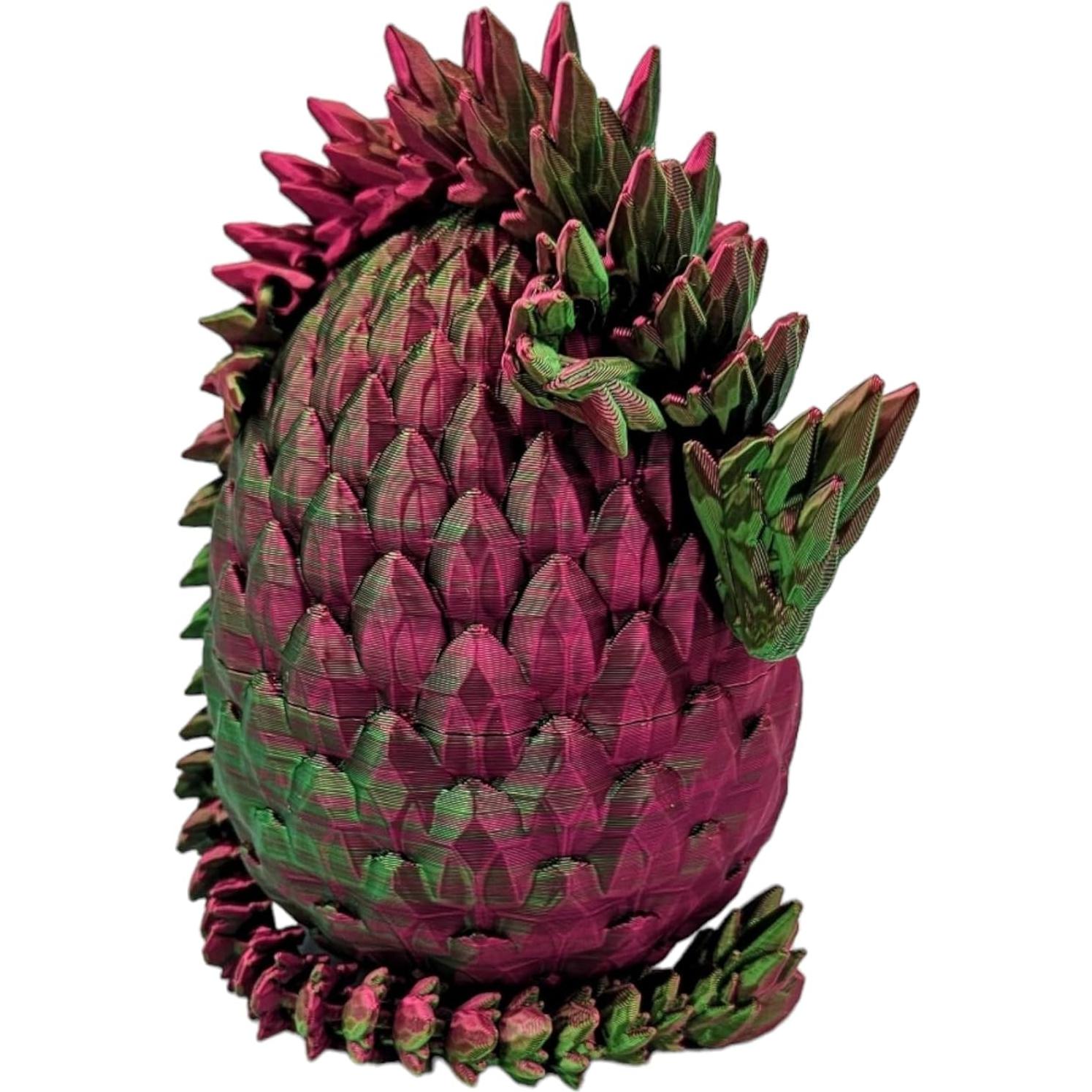 Huevo de Dragón Sorpresa 3D - Dragón Articulado 33 cm