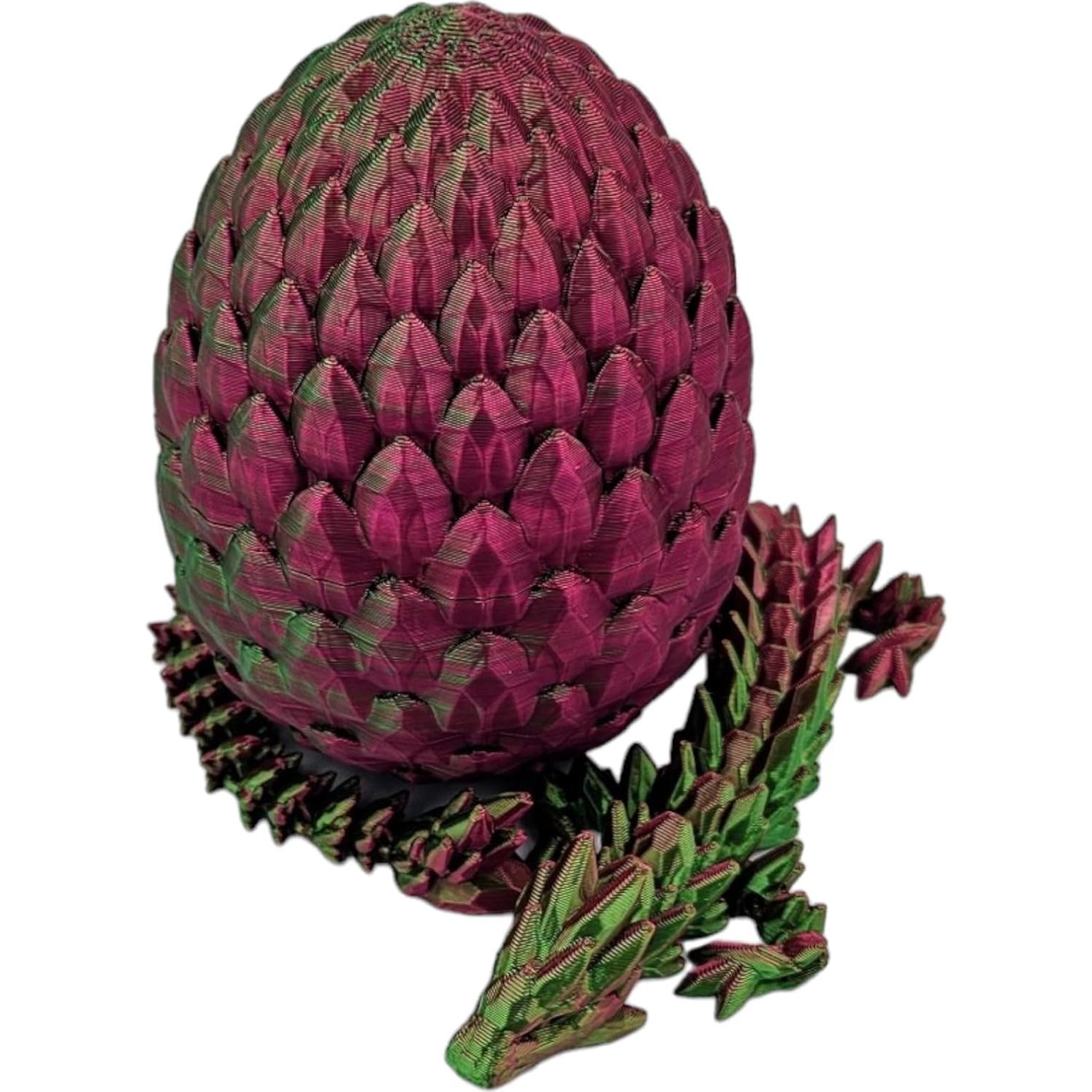 Huevo de Dragón Sorpresa 3D - Dragón Articulado 33 cm