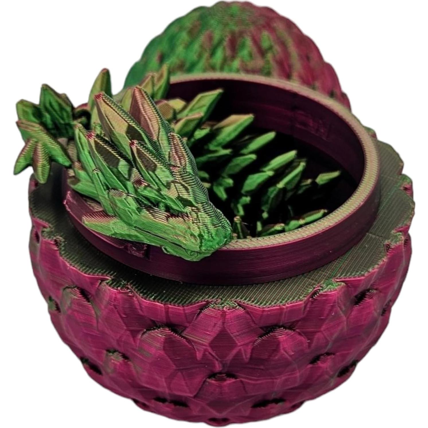 Huevo de Dragón Sorpresa 3D - Dragón Articulado 33 cm