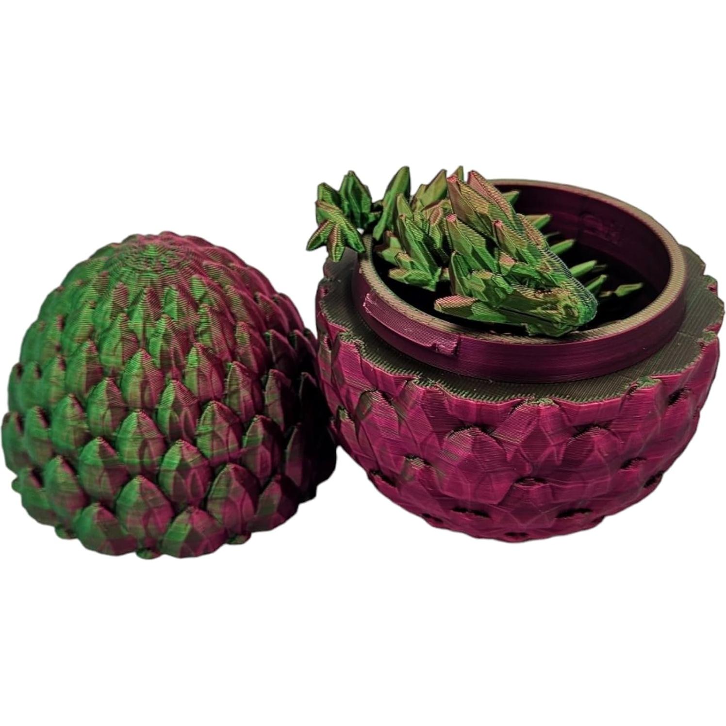 Huevo de Dragón Sorpresa 3D - Dragón Articulado 33 cm