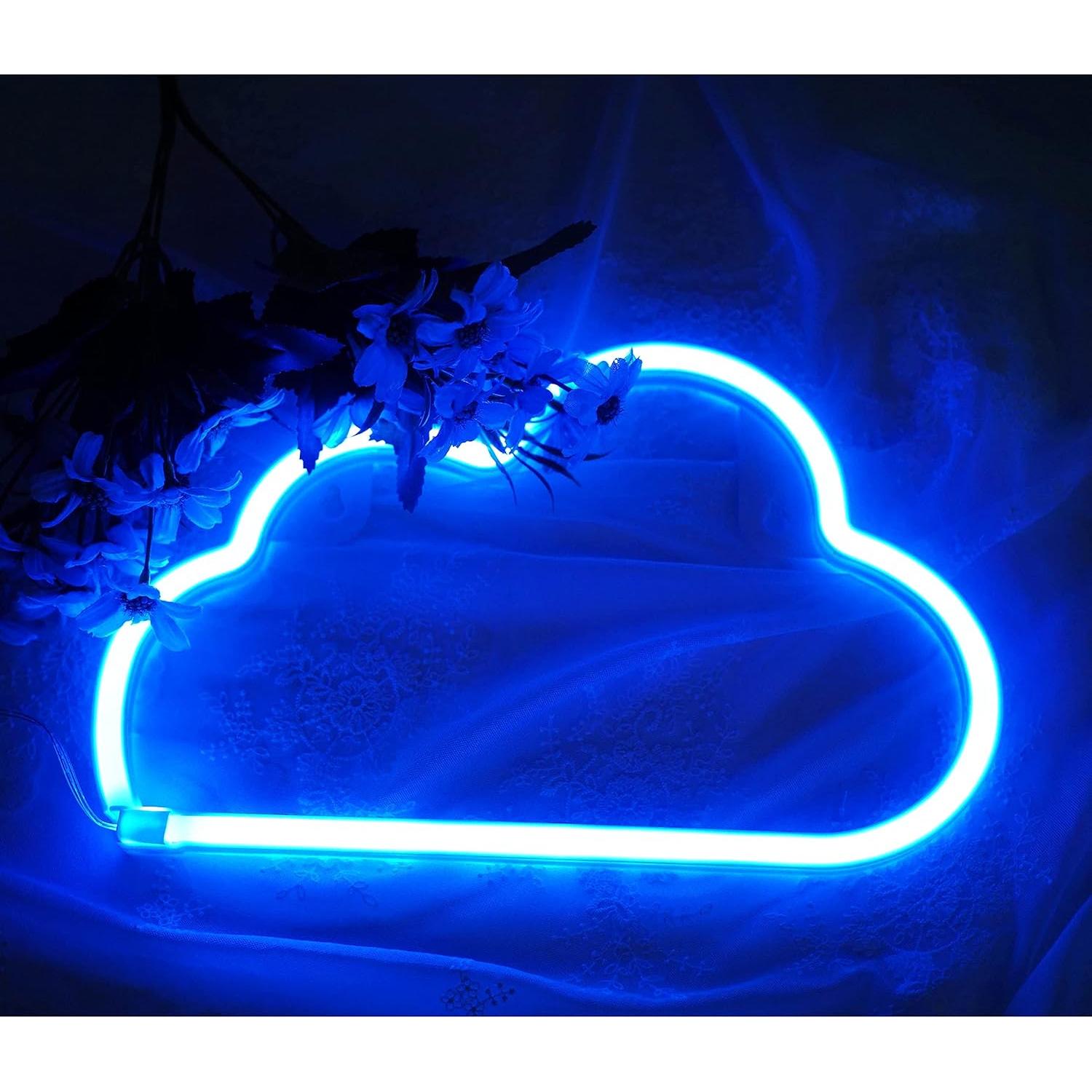 Luz de Neón LED Nube NiniTe para Decoración de Pared