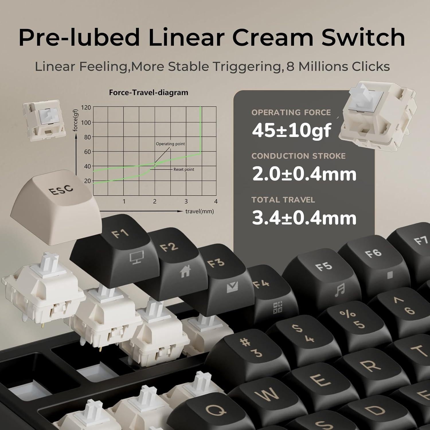 Teclado Mecánico RK ROYAL KLUDGE R98 Pro con Cable RGB