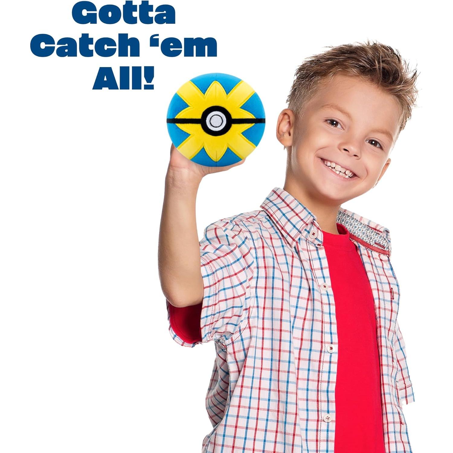 Peluche Bola Rápida Pokémon Jazwares 12.7 cm Suave