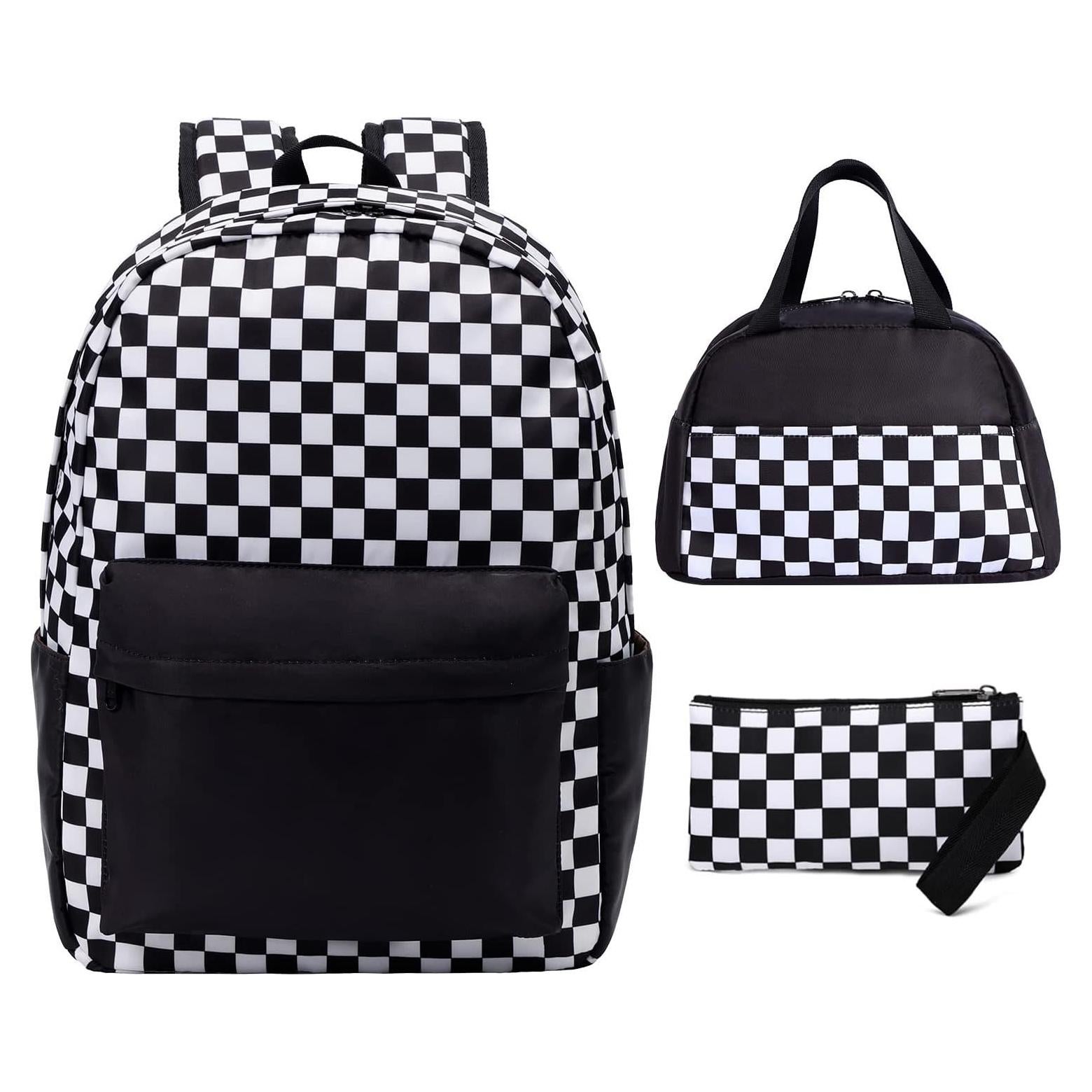 Mochila Escolar UREYMX Impermeable 43x30x14 cm Negra