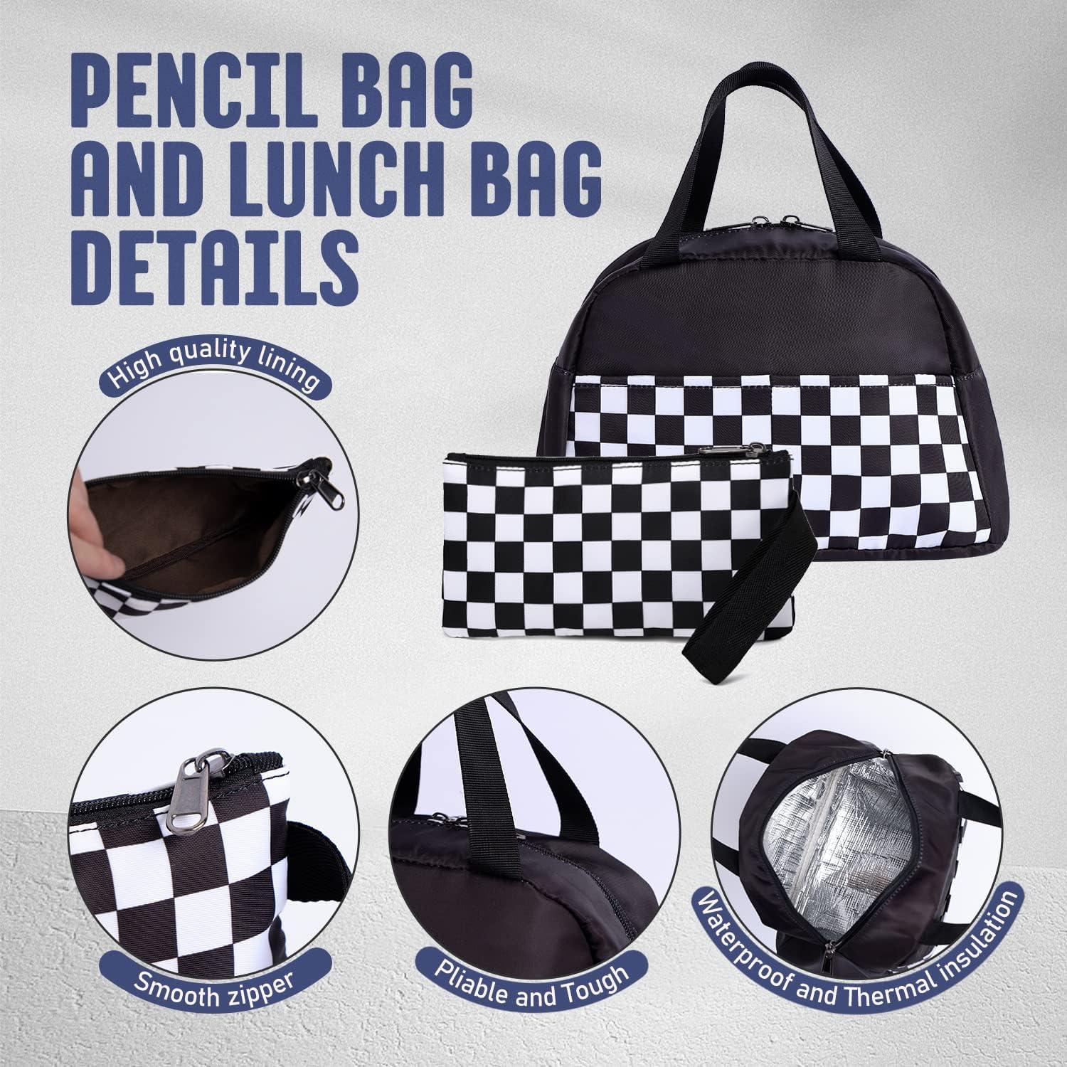 Mochila Escolar UREYMX Impermeable 43x30x14 cm Negra