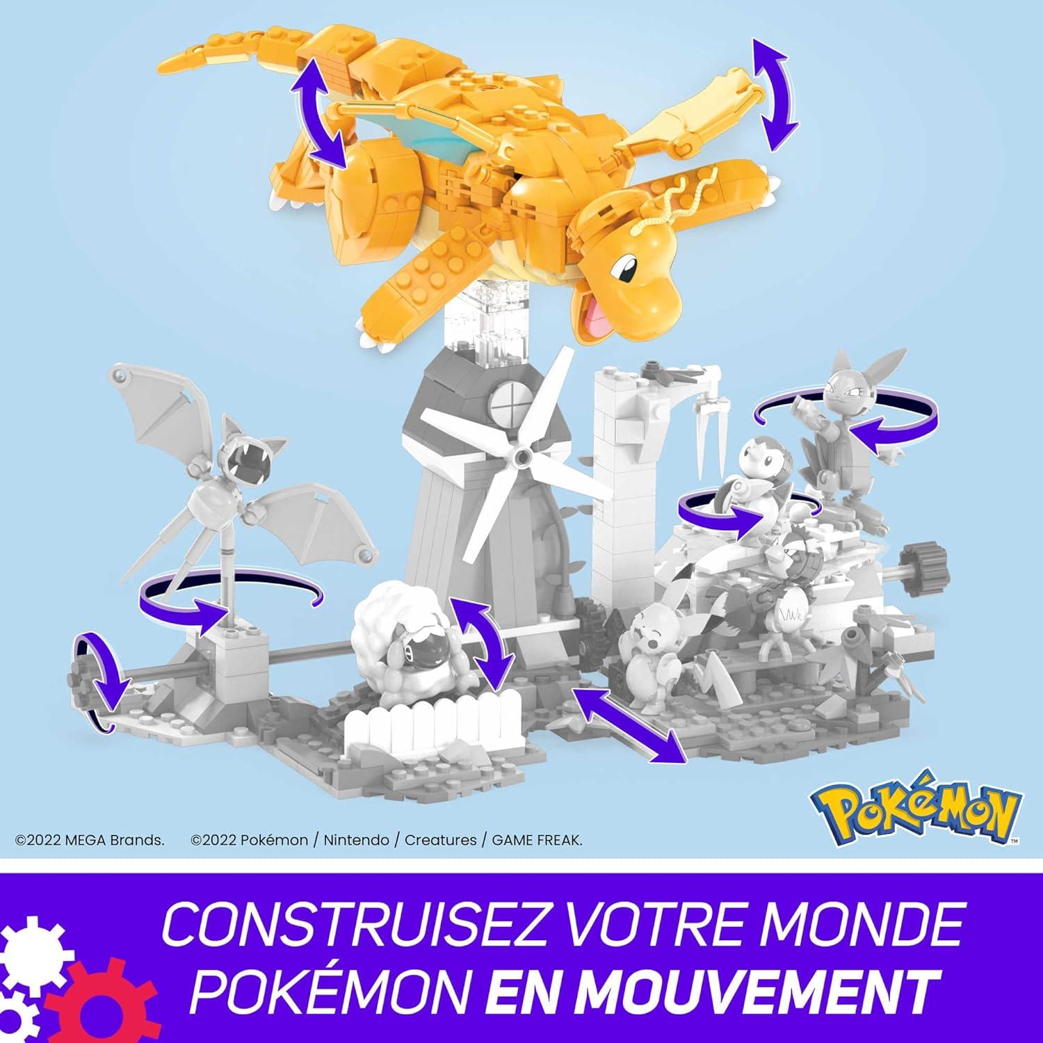 Set de Construcción Dragonite MEGA 388 Piezas 18 cm
