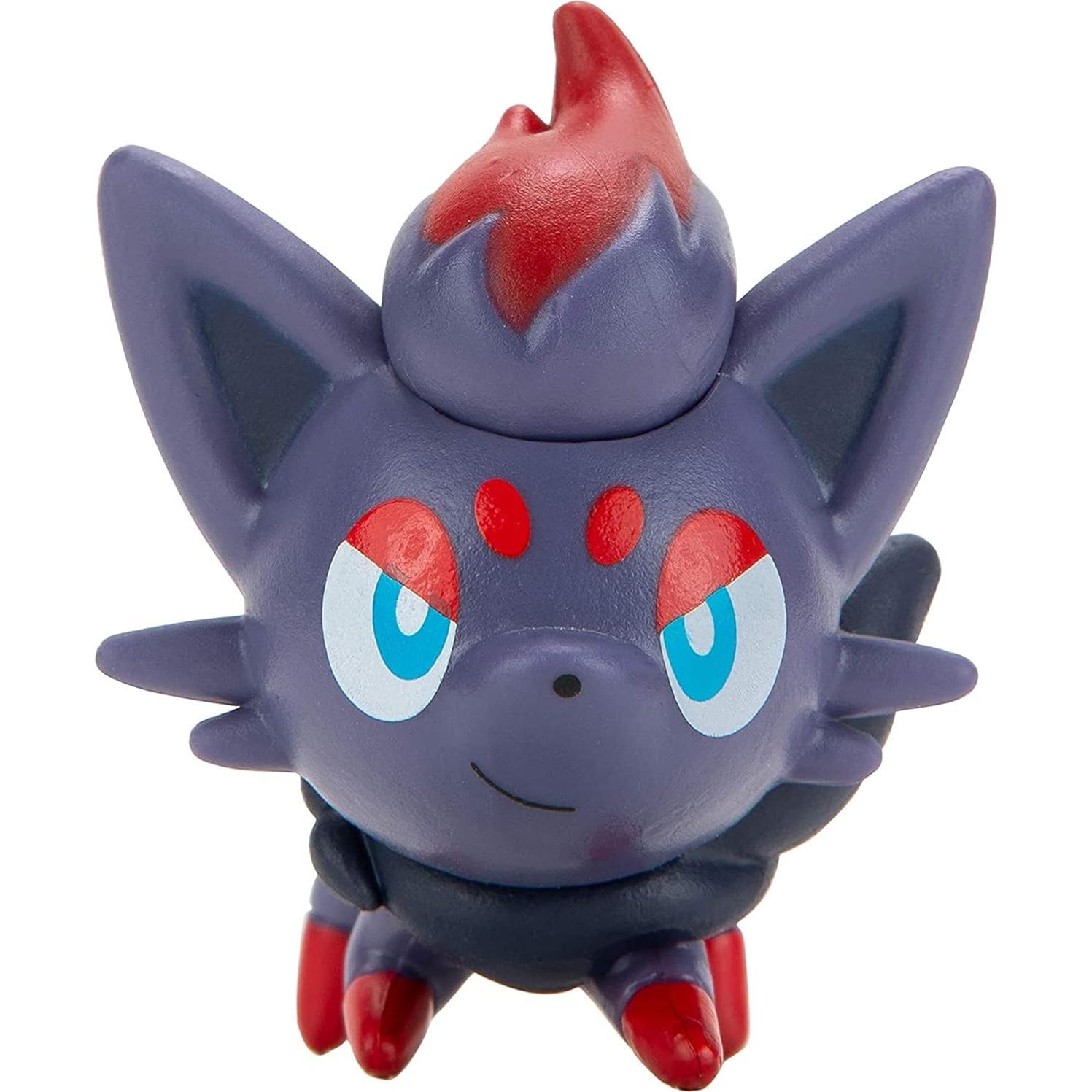 Conjunto Figuras Batalla Pokémon - Pikachu, Zorua y Lucario