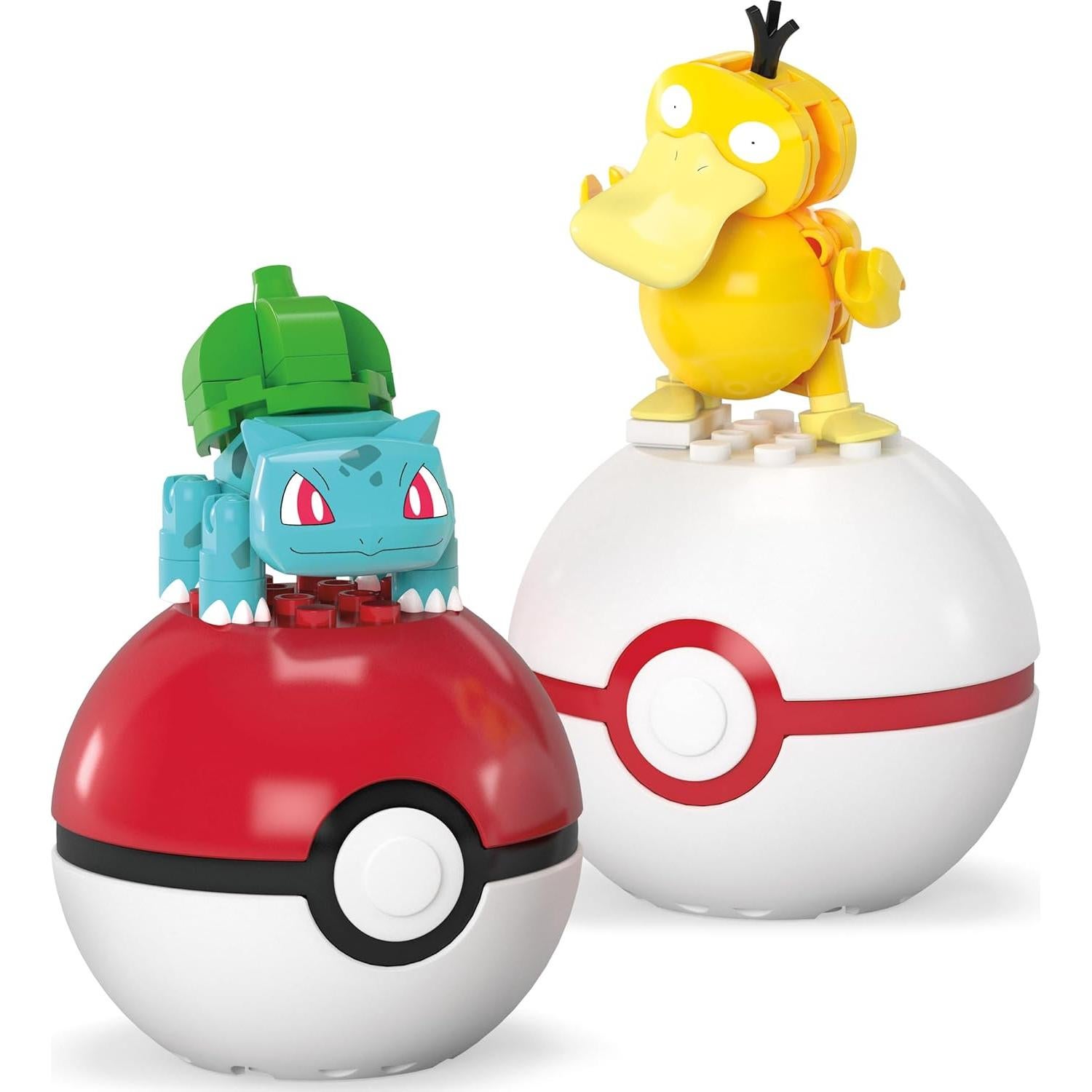 Set de Construcción Pokémon MEGA Bulbasaur y Psyduck 63 Piezas
