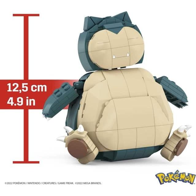 Set de Construcción Snorlax Mattel 256 Piezas 10 cm