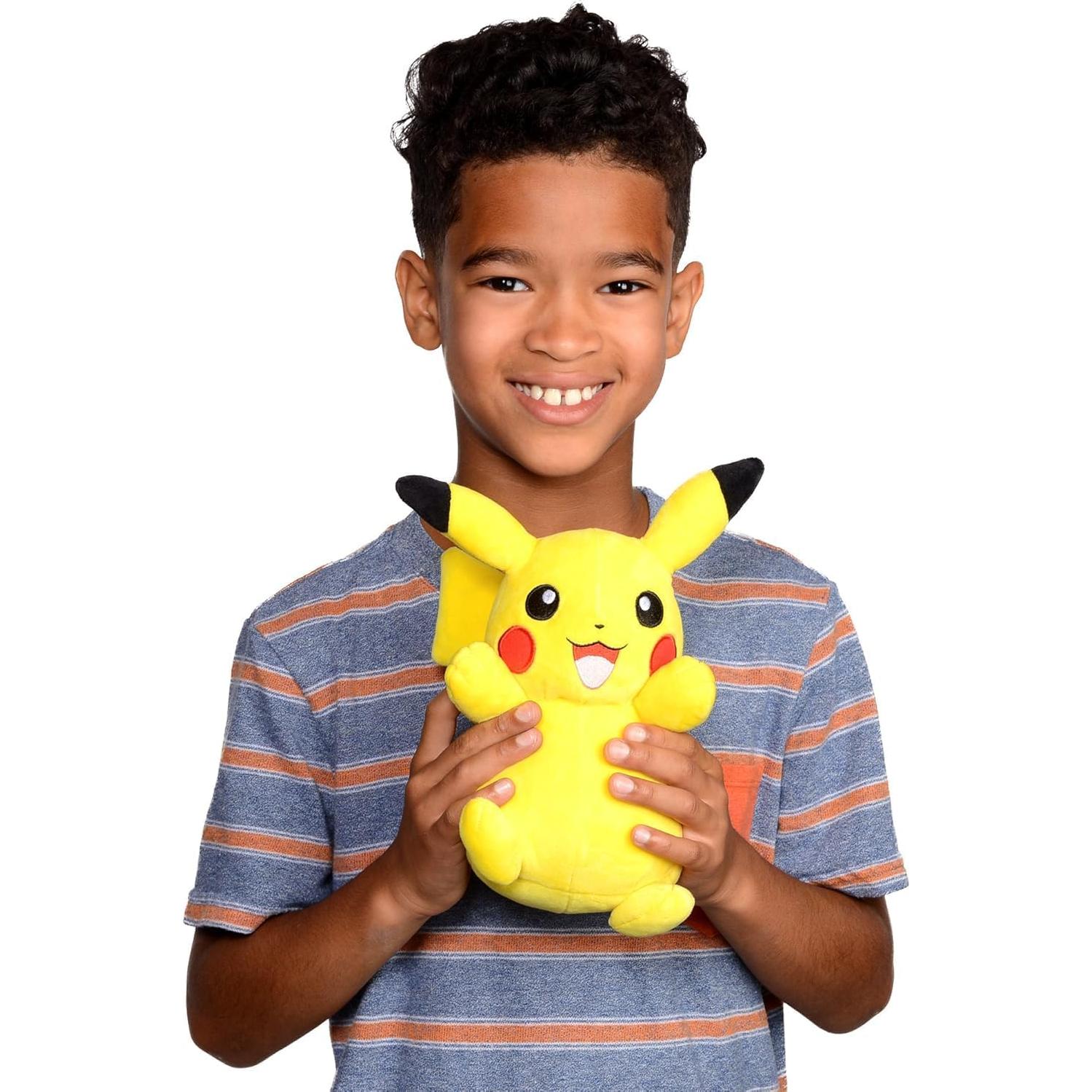 Set de Peluches Pokémon Pichu Pikachu Raichu 3 Pack