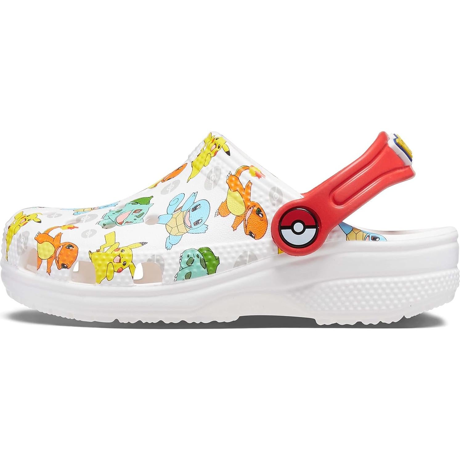 Crocs Unisex Niño Pikachu Classic Clog Blanco/Multi