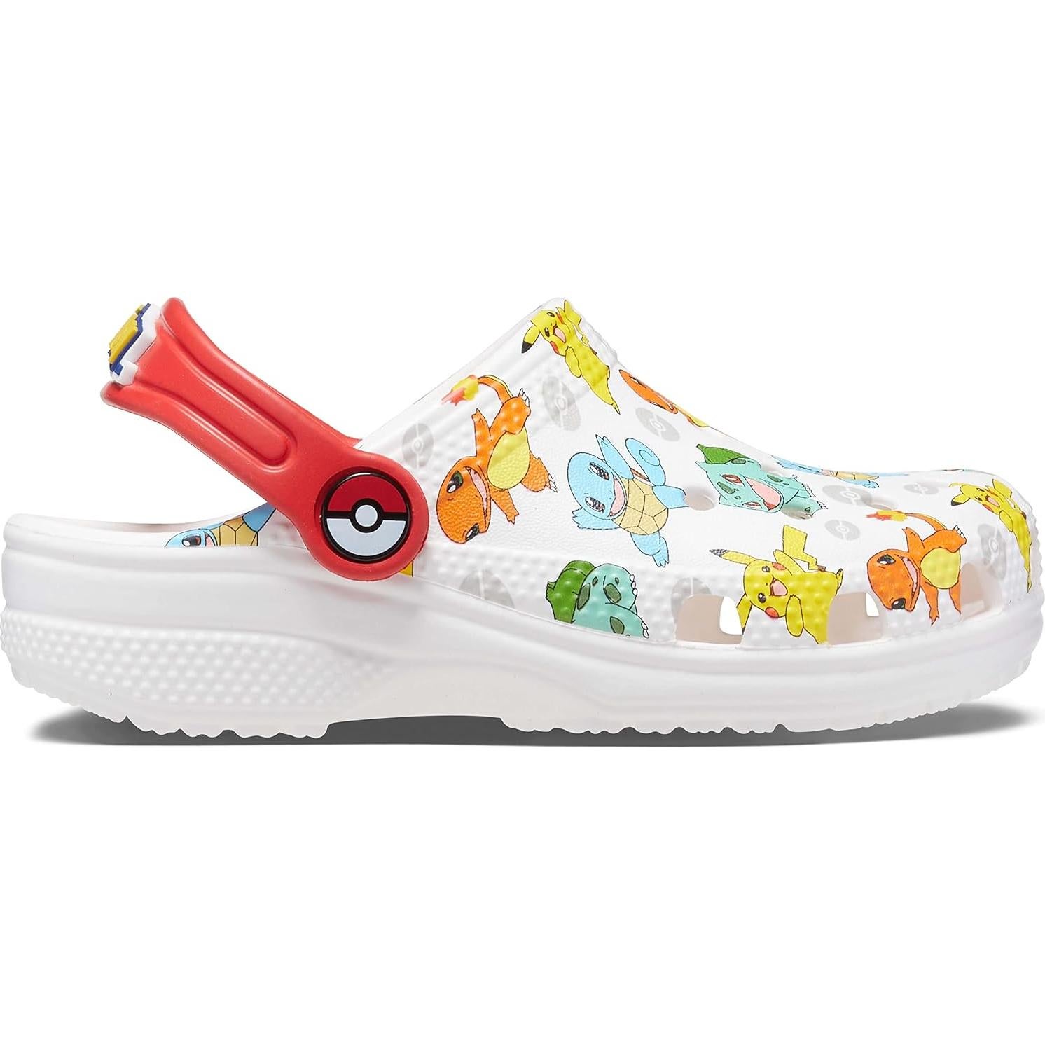 Crocs Unisex Niño Pikachu Classic Clog Blanco/Multi