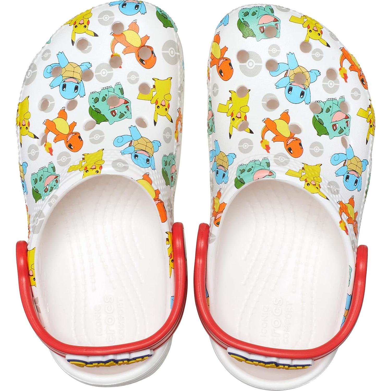 Crocs Unisex Niño Pikachu Classic Clog Blanco/Multi