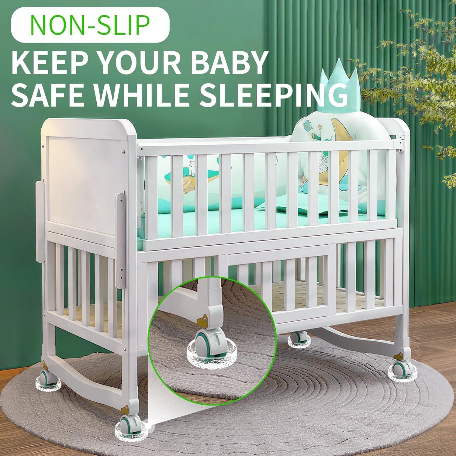 Copas de Goma Redondas GAGUIUP 12 PCS 3.81 cm Transparentes