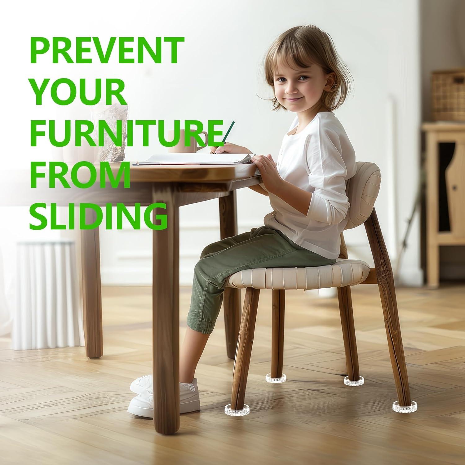 Copas de Goma Redondas GAGUIUP 12 PCS 3.81 cm Transparentes