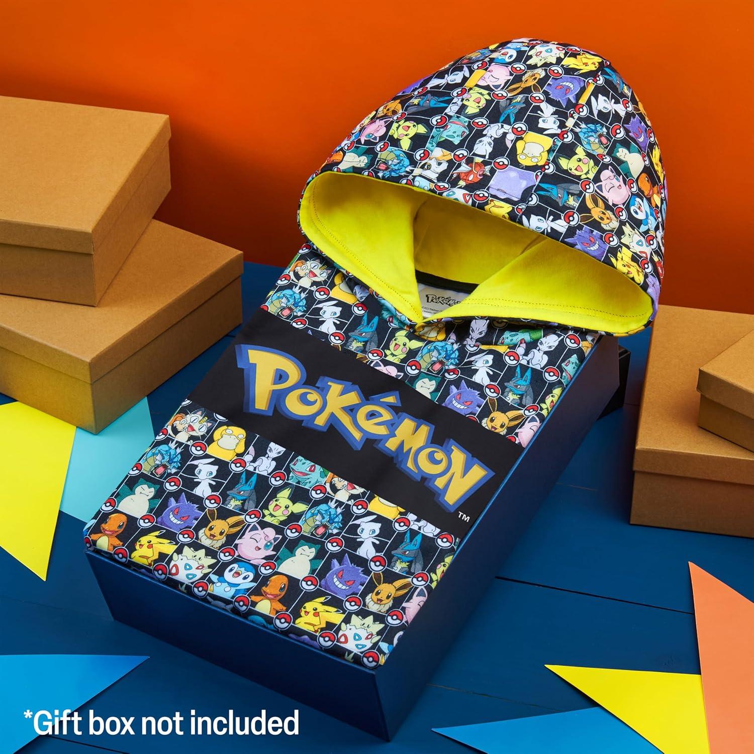 Sudadera con Capucha Pokémon Niños Pikachu Multicolor 4-5T