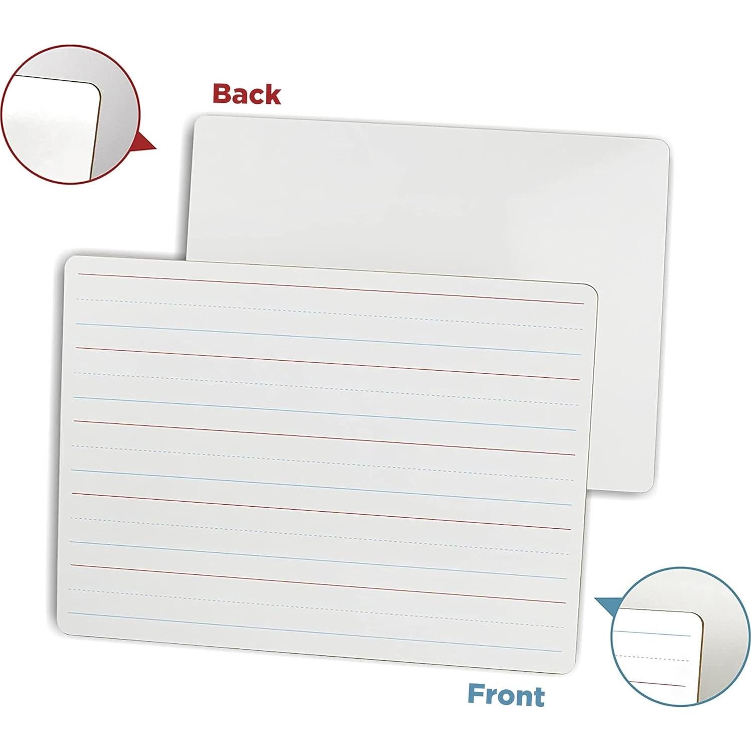 Tablero Blanco Pequeño Doble Cara Board Geeks 30x22 cm