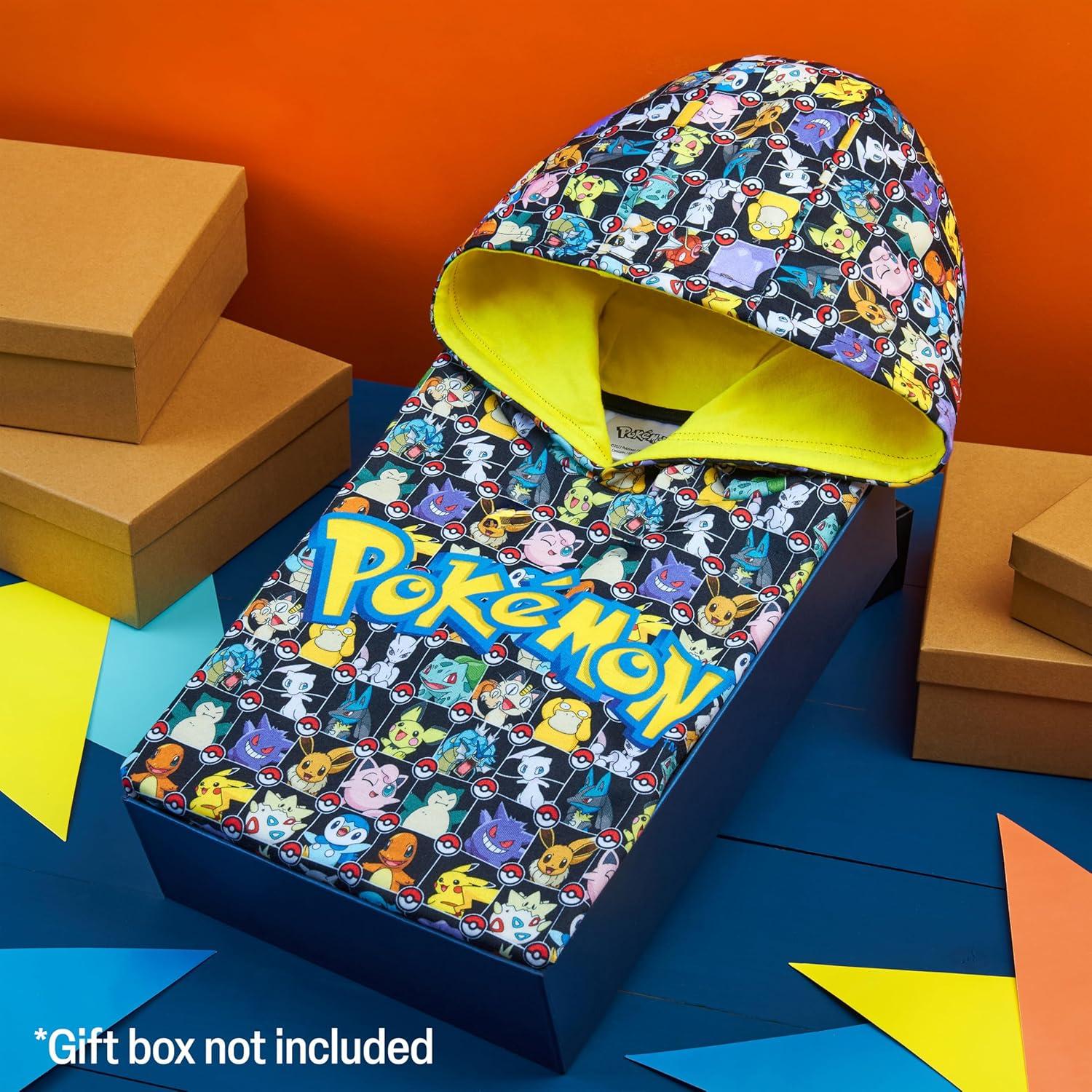 Sudadera con capucha Pokémon Pikachu para niños 9-10 años