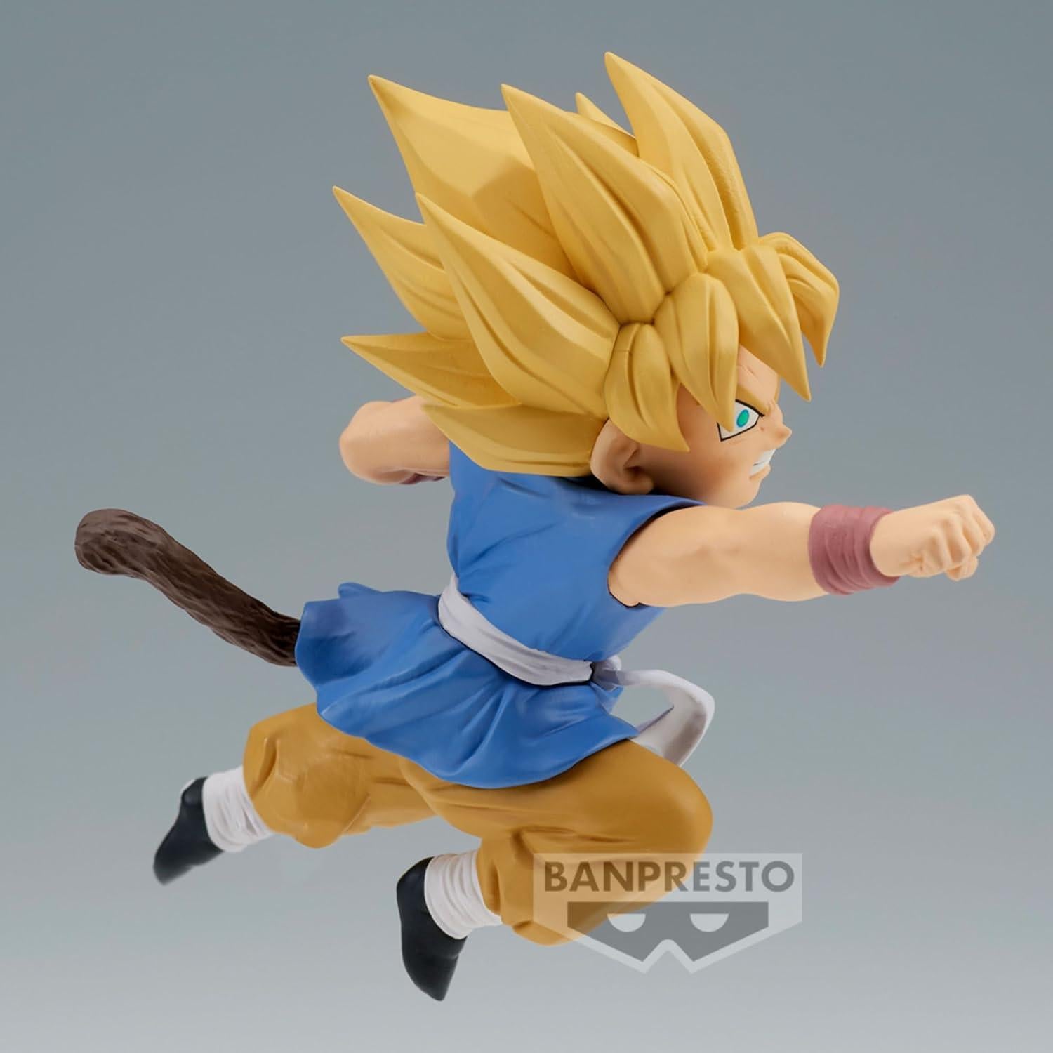 Figura Banpresto Super Saiyan Son Goku vs Super #17 8.89 cm