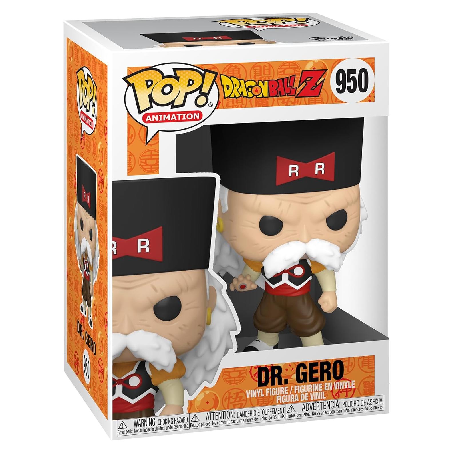 Funko Pop! Dragon Ball Z - Dr. Gero 9.5 cm Vinilo