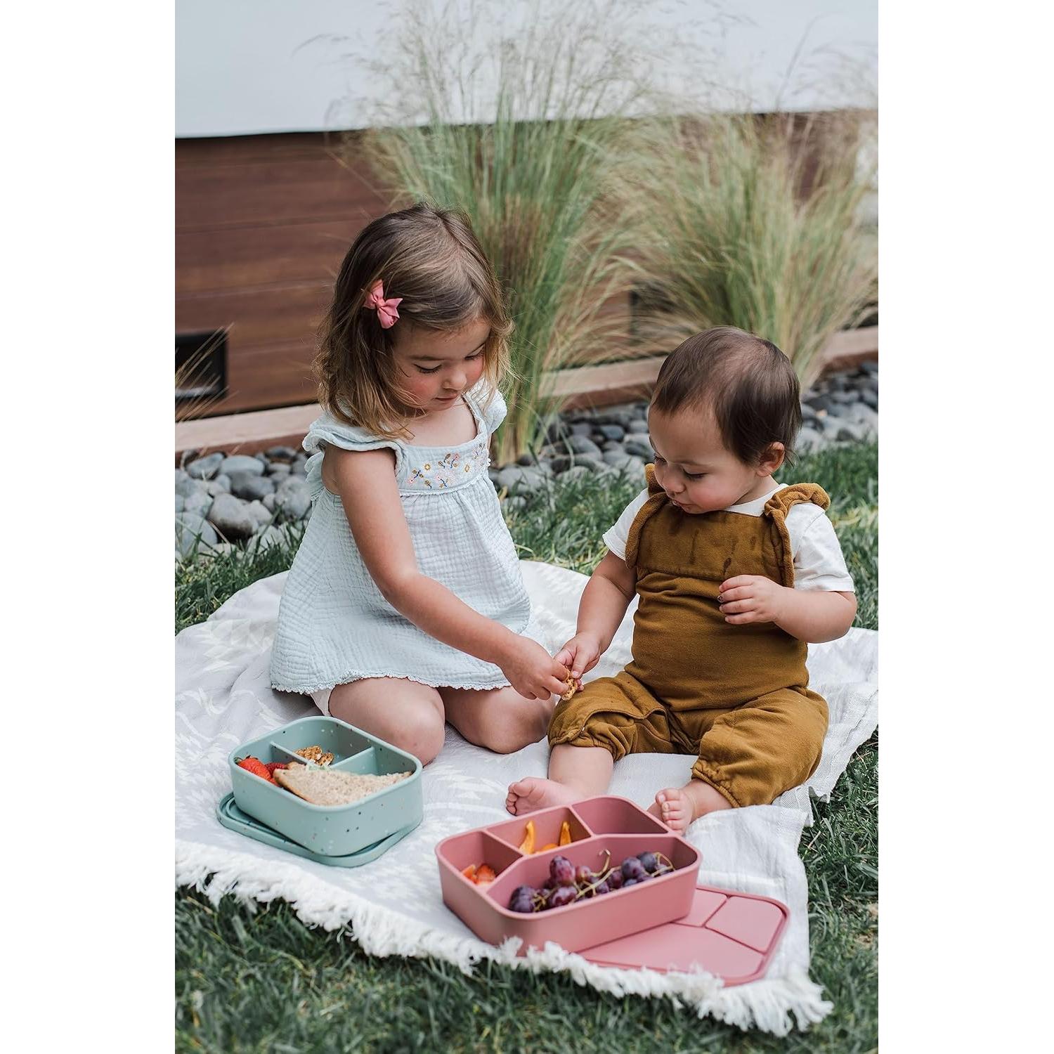 Lunchbox Ecológica Spoondrift 4 Compartimentos Rosa 1.24L