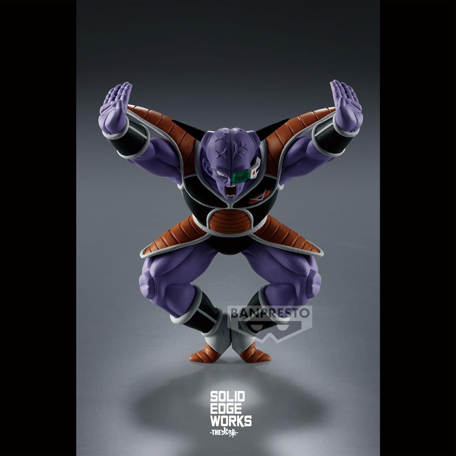 Figura Capitán Ginyu Banpresto Solid Edge Works 9.91 cm