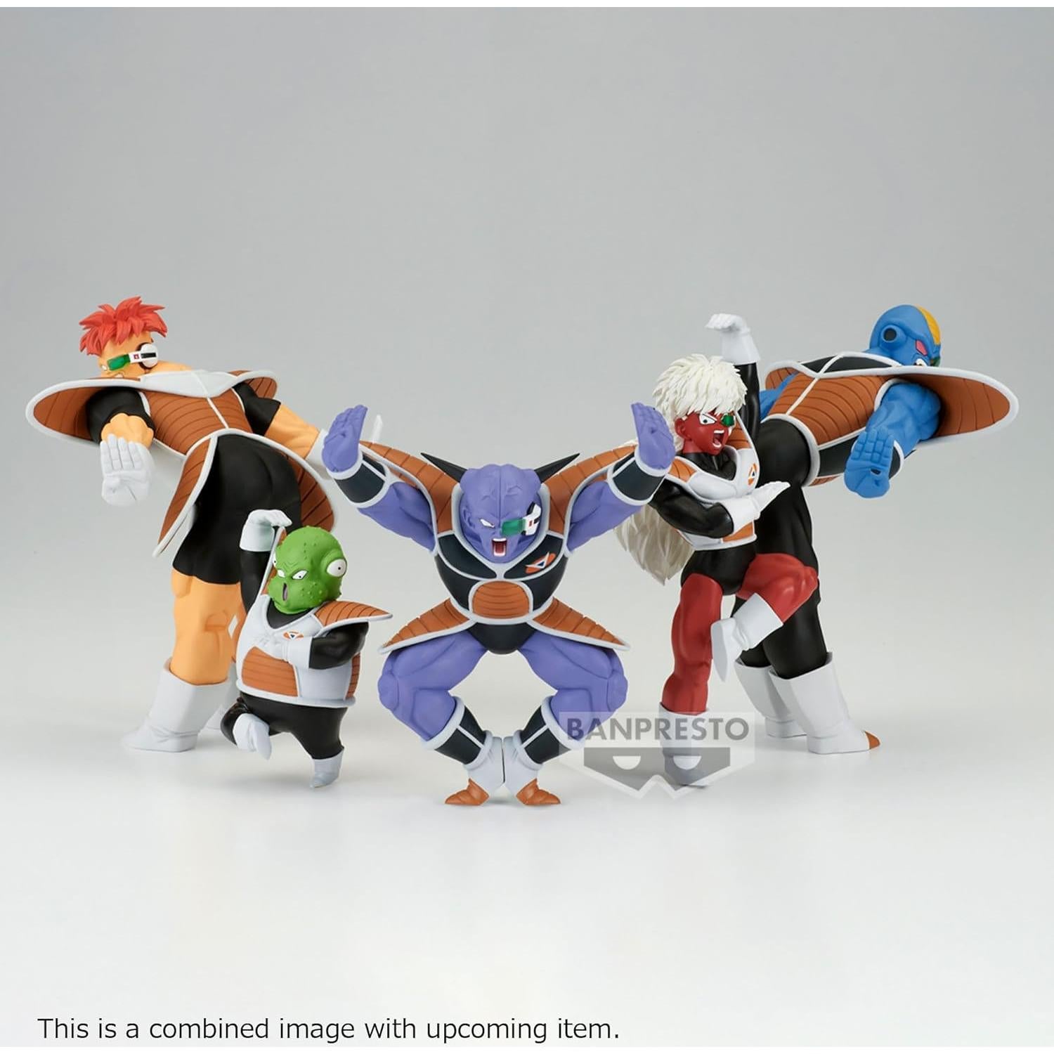 Figura Capitán Ginyu Banpresto Solid Edge Works 9.91 cm